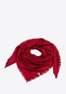Women's monogram shawl, red, 97-7D-001-9, Photo 3