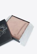 Damska chusta z jedwabiem tkana w monogram, kremowy, 93-7F-008-4, Zdjęcie 15