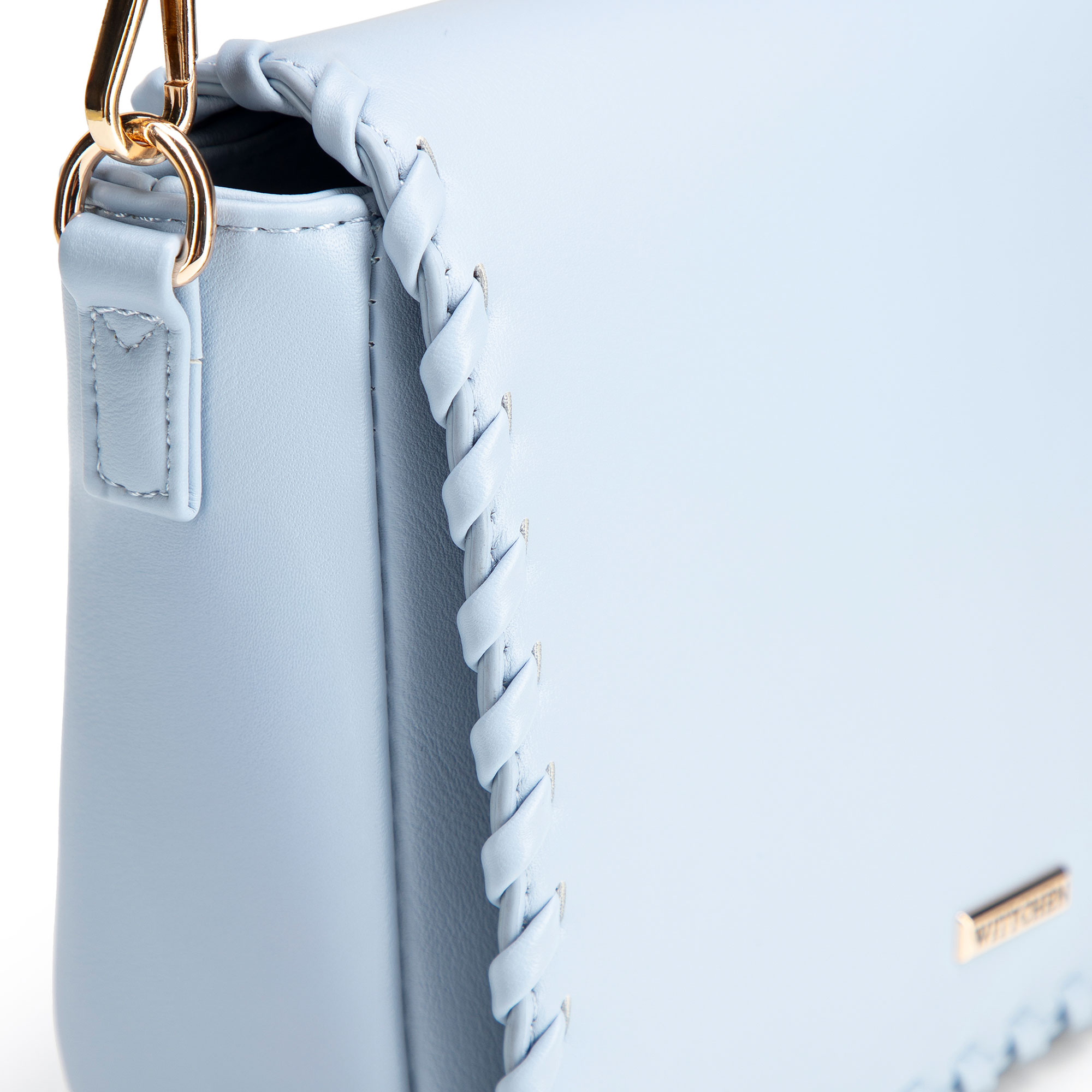 Modrá crossbody kabelka s klopou 100-4Y-235-N, Vyberte variant modrá