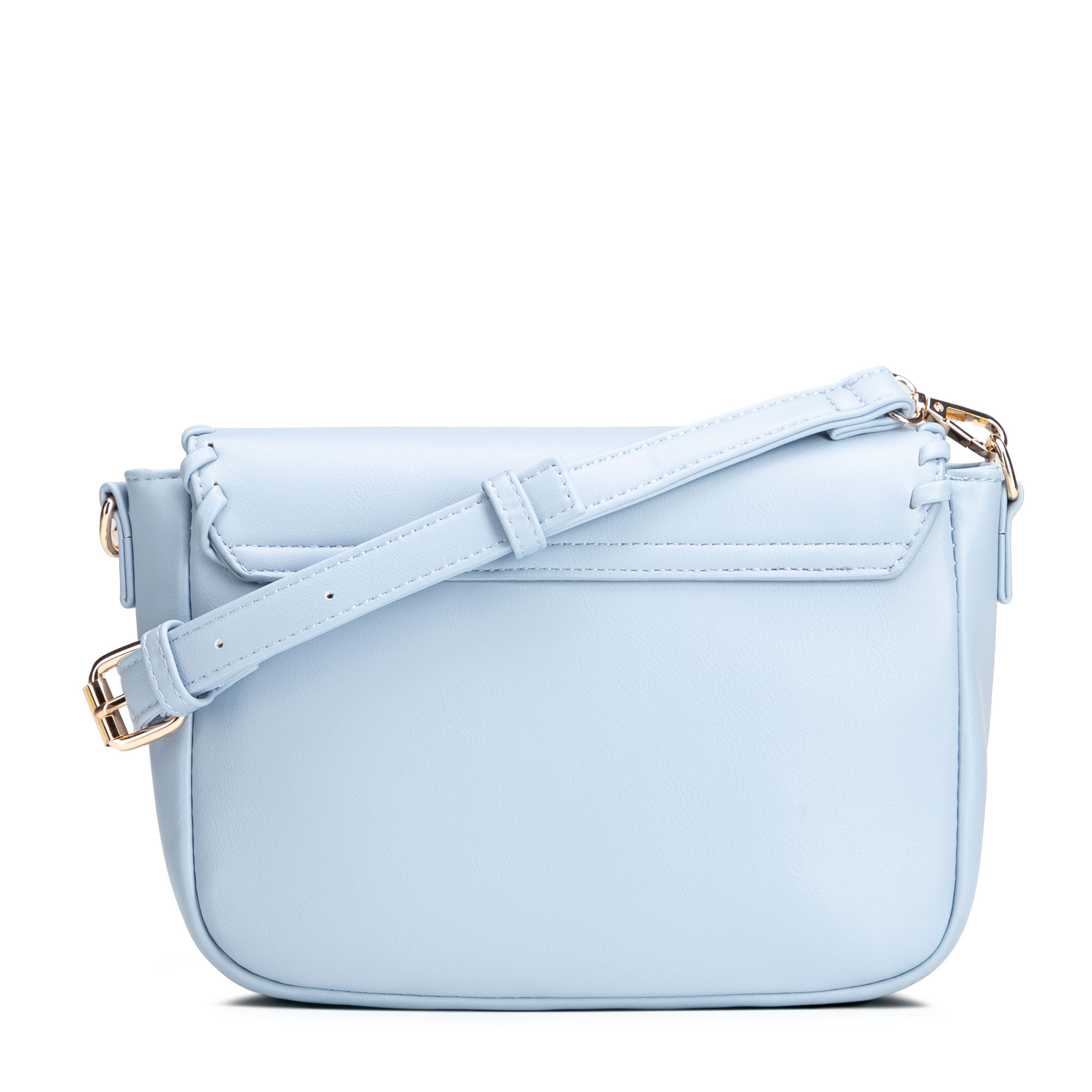 Modrá crossbody kabelka s klopou 100-4Y-235-N, Vyberte variant modrá