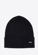 Classic winter hat, black, 95-HF-021-9, Photo 1