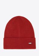 Classic winter hat, brick red, 95-HF-021-9, Photo 1