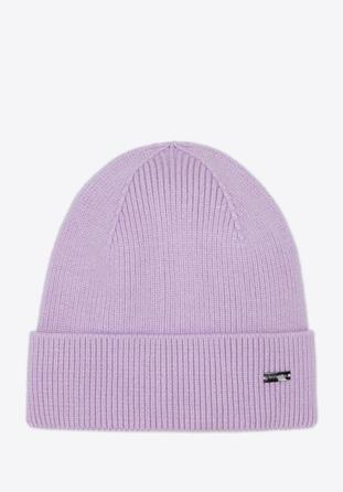 Classic winter hat, light violet, 95-HF-021-VP, Photo 1