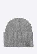 Women's classic winter hat, grey, 97-HF-002-9, Photo 1