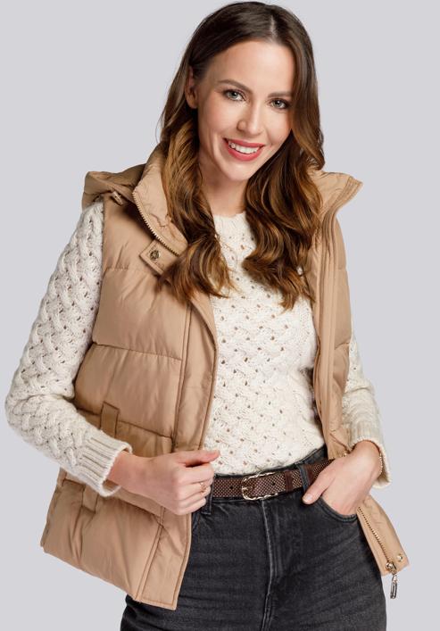 Vest, beige, 93-9D-405-G-2XL, Photo 3