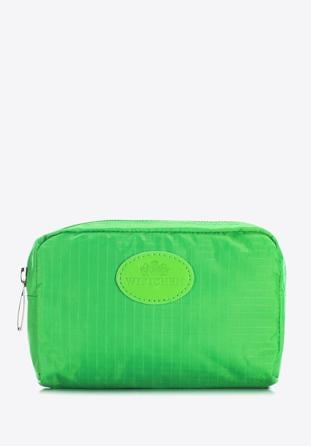 Women's small cosmetic bag, light green, 95-3-101-0, Photo 1