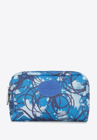Women's small cosmetic bag, navy blue-blue, 95-3-101-X2, Photo 1