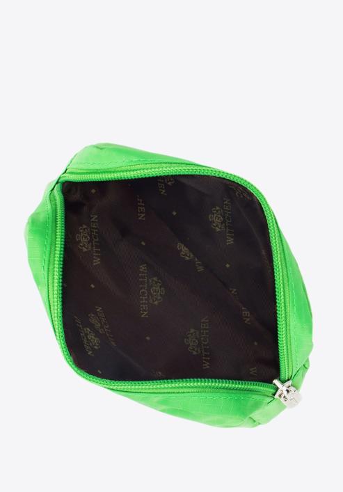 Women's small cosmetic bag, light green, 95-3-101-X3, Photo 3