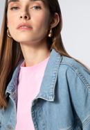 Women's oversize denim jacket, blue, 98-9X-900-0-L/XL, Photo 5
