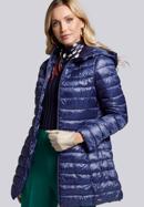 Women's quilted jacket, navy blue, 93-9N-102-N-3XL, Photo 2