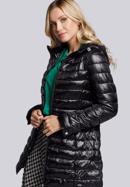 Women's quilted jacket, black, 93-9N-102-N-XL, Photo 3