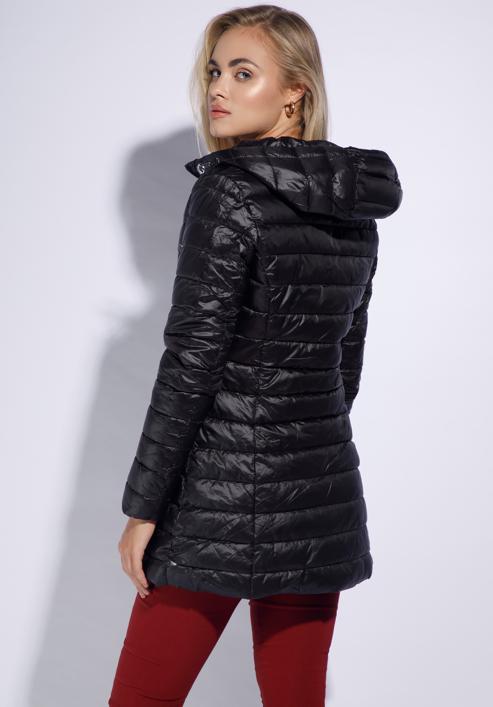 Women's quilted jacket, black, 95-9N-100-P-XL, Photo 3