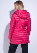Women's quilted jacket, pink, 95-9N-100-N-M, Photo 4