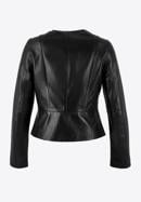 Women's leather jacket, black, 99-09-400-1-XL, Photo 3