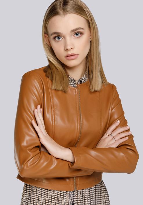 Jacket, brown, 94-9P-108-5-M, Photo 4