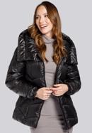 Chevron padded jacket, black, 93-9D-403-1-M, Photo 1