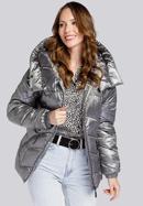Chevron padded jacket, silver, 93-9D-403-8-XL, Photo 2