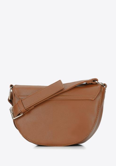 Faux leather saddle bag, cognac, 93-4Y-906-3, Photo 2