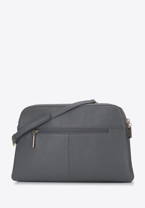 Women's classic leather handbag, grey, 29-4E-010-G, Photo 2