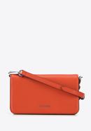 Small leather flap bag, orange, 95-4E-650-3, Photo 1