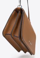 Small leather flap bag, brown, 95-4E-650-7, Photo 4