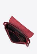 Women's leather flap bag, red, 95-4E-624-33, Photo 3