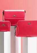 women's messenger bag, pink, 25-4-104-T, Photo 7