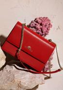 Leather flap bag, red, 98-4E-624-0S, Photo 35