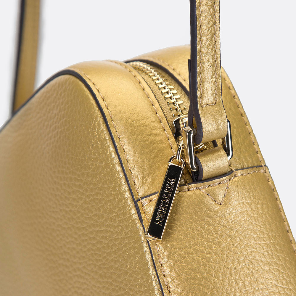 Dámska crossbody kabelka Wittchen s originálnym vzhľadom, Vyberte variant zlatá