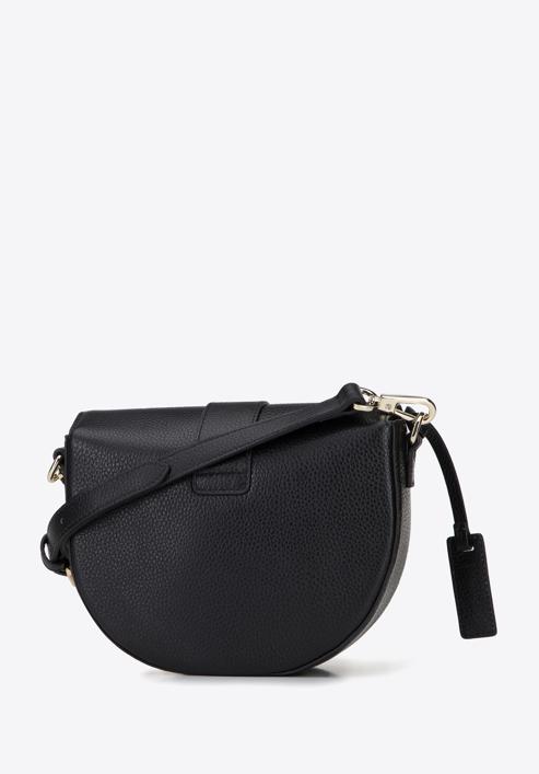 Leather saddle bag, black, 95-4E-652-6, Photo 2