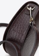 Leather saddle bag, dark brown, 95-4E-652-6, Photo 4