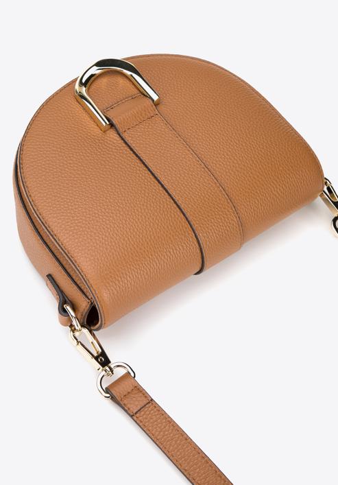 Leather saddle bag, brown, 95-4E-652-6, Photo 4