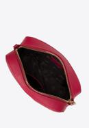 Women's chain leather crossbody bag, pink, 29-4E-015-N, Photo 3