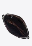 Leather tassel detail cross body bag, black, 29-4E-013-8, Photo 3