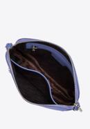 Leather tassel detail cross body bag, violet, 29-4E-013-V, Photo 3
