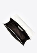 Women's leather flap bag, cream, 98-4E-625-0, Photo 4