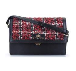 Handbag, black-red, 93-4E-315-X1, Photo 1