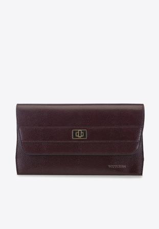 Women's clutch bag, burgundy, 91-4E-625-2, Photo 1
