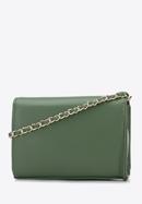 Small faux leather chain crossbody bag, green, 96-4Y-715-Z, Photo 2