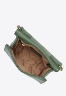 Small faux leather chain crossbody bag, green, 96-4Y-715-Z, Photo 3