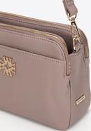 Faux leather crossbody bag, muted pink, 29-4Y-016-BP, Photo 4