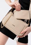 Small faux leather crossbody bag, beige, 98-4Y-512-1S, Photo 16