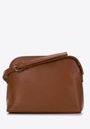 Women's quilted faux leather crossbody bag, brown, 97-4Y-618-9, Photo 2