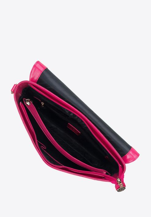 Large patent leather handbag, pink, 34-4-233-FF, Photo 3