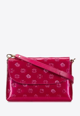 Small patent leather handbag, pink, 34-4-232-PP, Photo 1