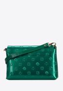 Small patent leather handbag, green, 34-4-232-00, Photo 2