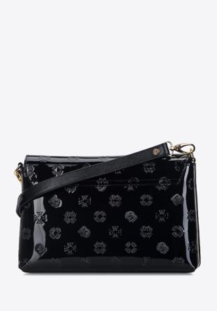 Small patent leather handbag, black, 34-4-232-11, Photo 1