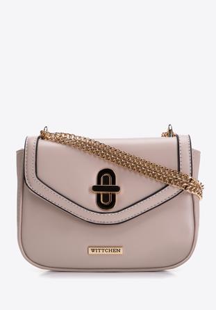 Small chain crossbody bag, beige, 97-4Y-755-9, Photo 1