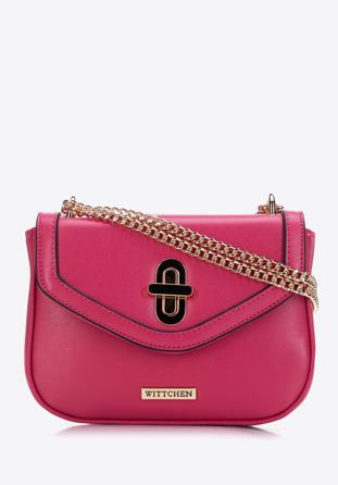 Small chain crossbody bag, pink, 97-4Y-755-P, Photo 1