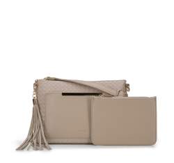 Handbag, beige, 94-4Y-205-4, Photo 1